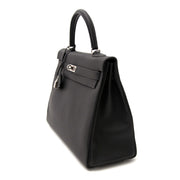 acheter en ligne chez labellov.com hermes kelly 35 noir togo phw