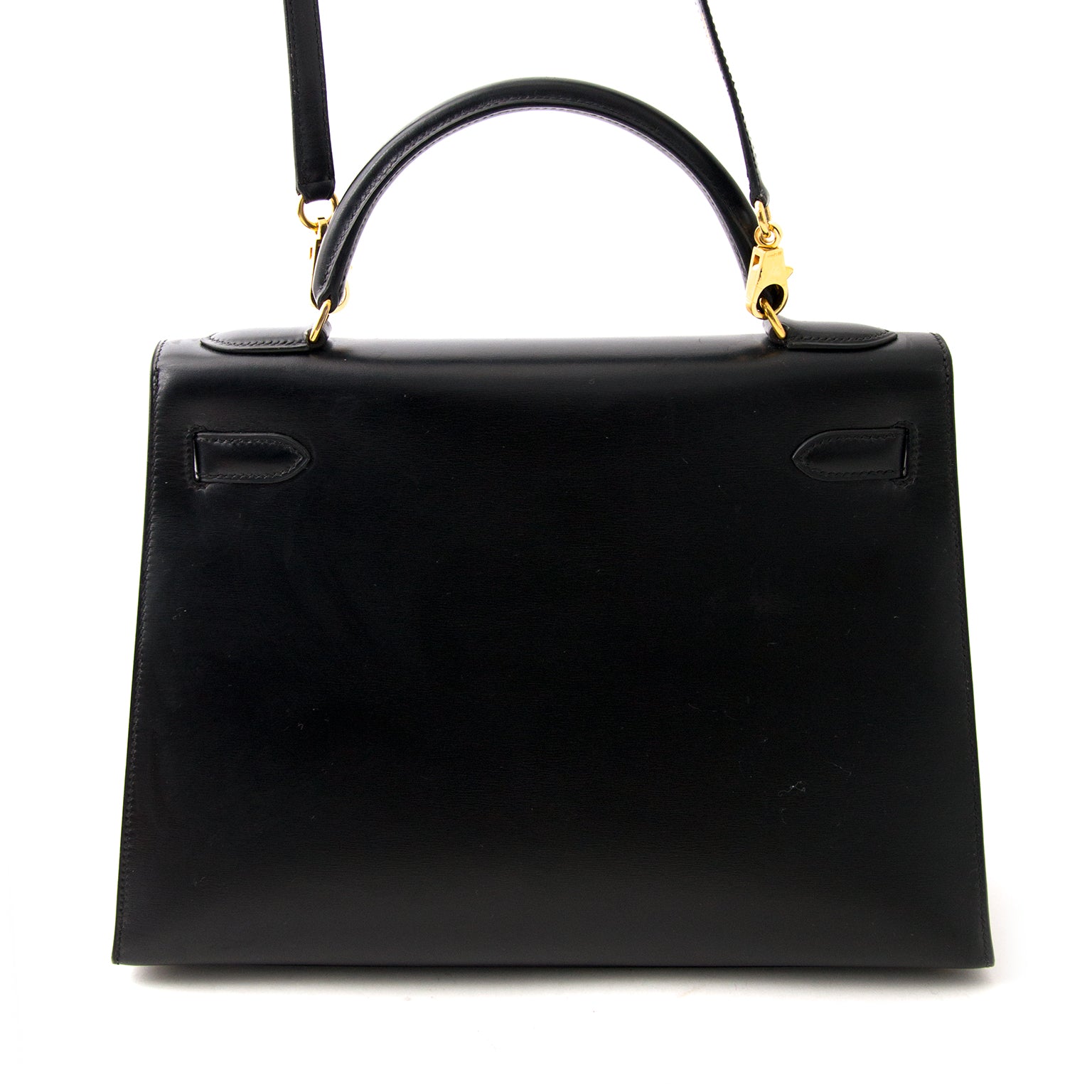 Buy safe and secure online at labellov.com for the best price. Hermes Kelly 32 Black Box Calf now online for the best price