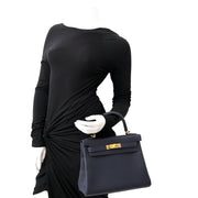 Buy and sell your BRAND NEW Hermes Kelly 28 Sellier Togo Bleu Nuit GHW for the best price