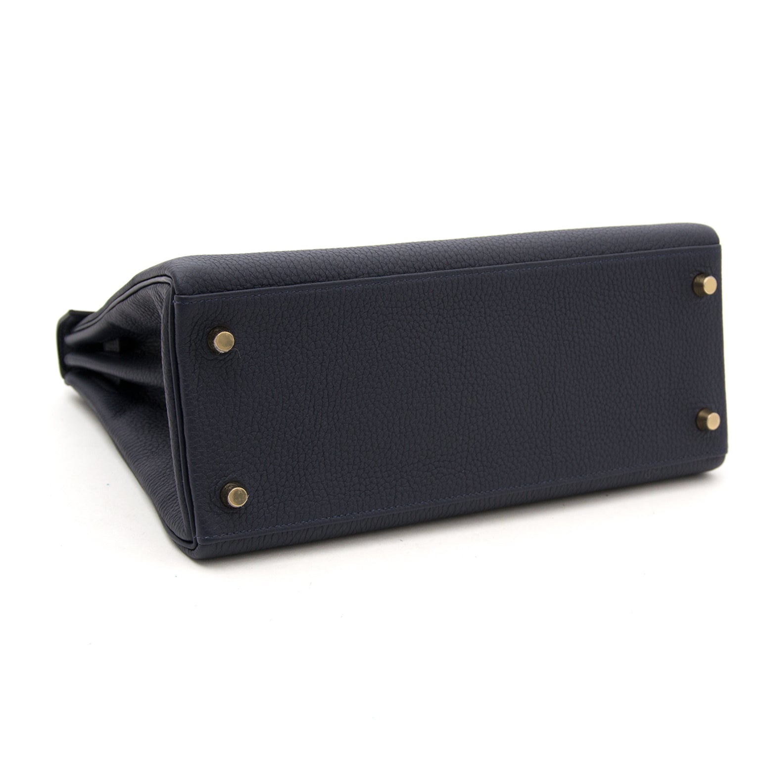 Acheter secur en ligne des sacs Hermes pour le meilleur prix comme le BRAND NEW Hermes Kelly 28 Sellier Togo Bleu Nuit GHW