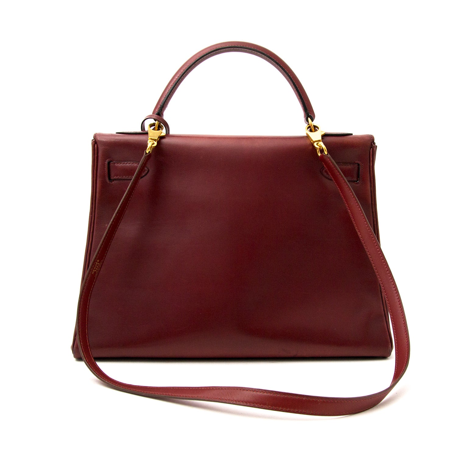 Acheter en ligne chez Labellov.com Hermes Kelly Boxcalf 32 + strap. labellov.com, designer, shopping