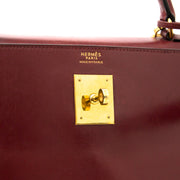 Shop safe online at labellov.com. Kelly Hermes Boxcalf 32+ strap. labellov.com, designer secondhand handbags