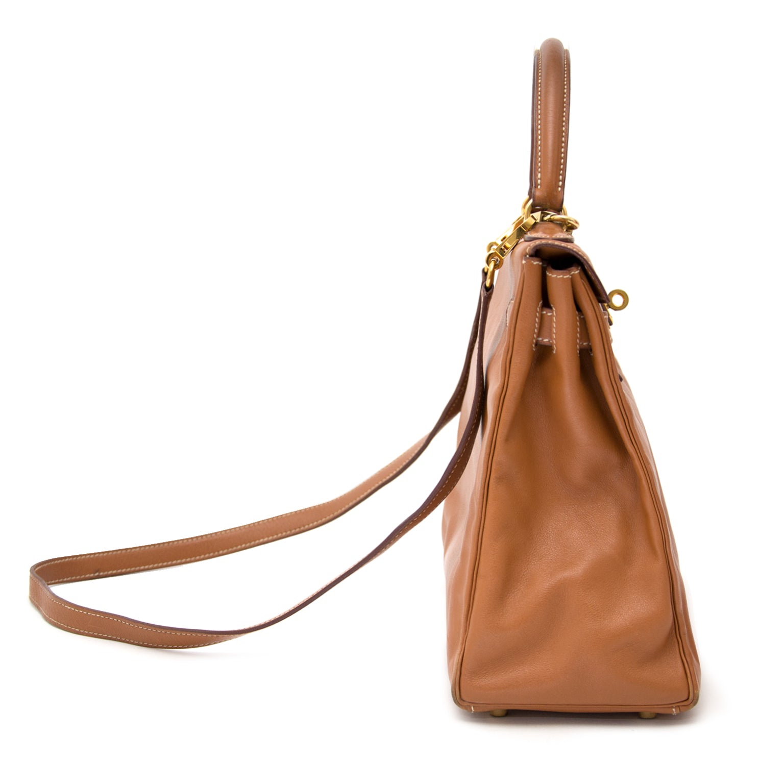 shop safe online at the best price hermes Kelly 32 gold swift like new webshop www.labellov.com