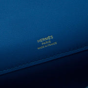 Buy with confidence at Labellov luxury webshop Hermès Kelly Cut Veau Swift Bleu Brighton