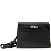 acheter seconde main sac a main Hermes Black Kelly Swift Dance