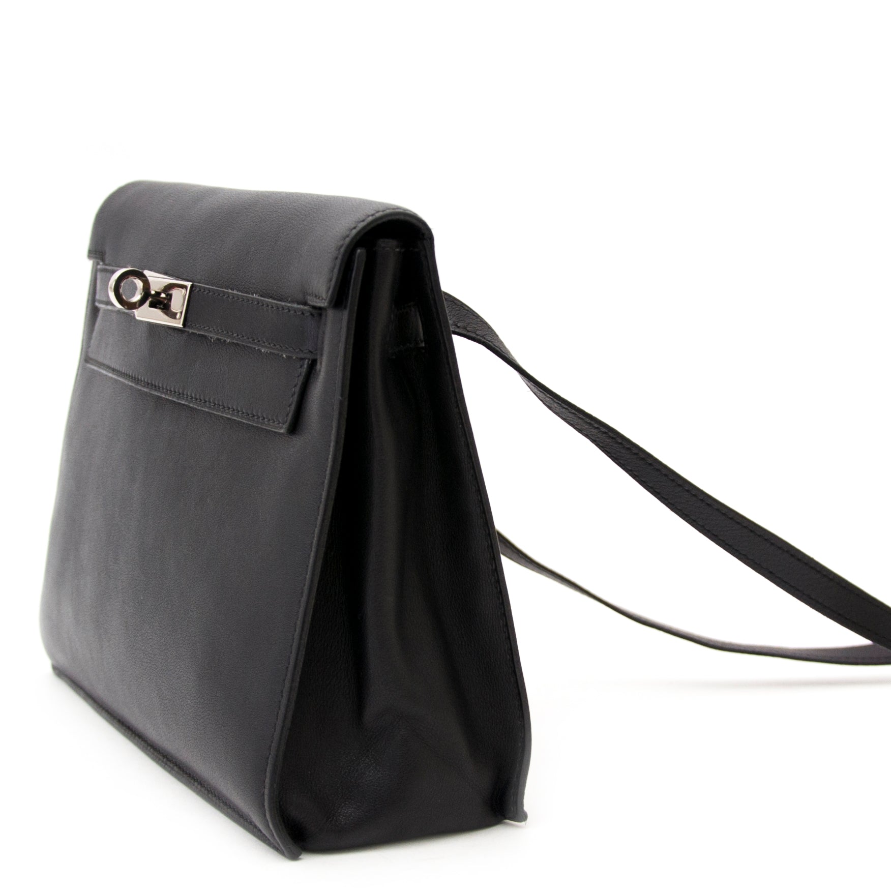 shop online at the beste price Hermes Black Kelly Swift Dance