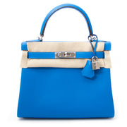 skip the waiting list 100% authentic new Brand New Hermes Kelly 28 Evercalf Hydra invoice included