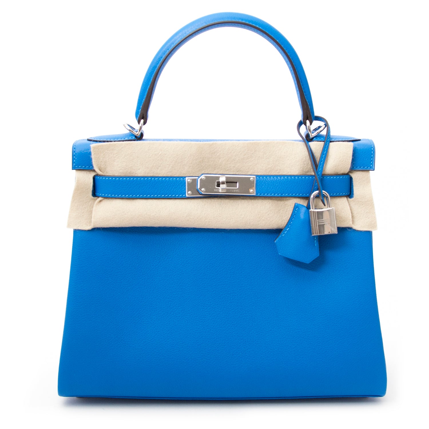 skip the waiting list 100% authentic new Brand New Hermes Kelly 28 Evercalf Hydra invoice included