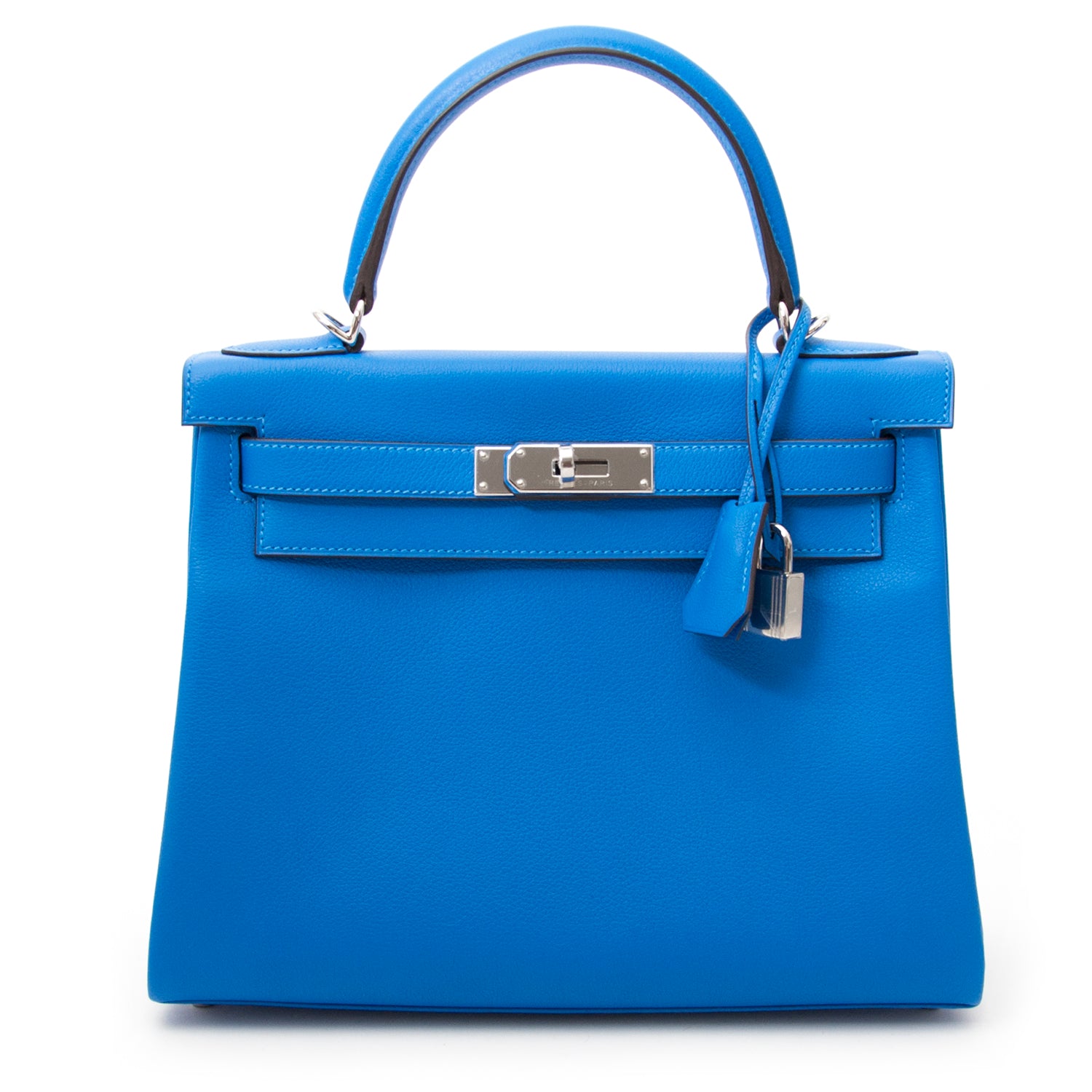 acheter en ligne comme neuf sac a main Brand New Hermes Kelly 28 Evercalf Hydra
