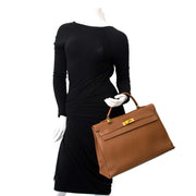 Hermes Kelly gold 40cm sellier cuir courchevel GHW nu te koop bij labellov.com tegen de beste prijs