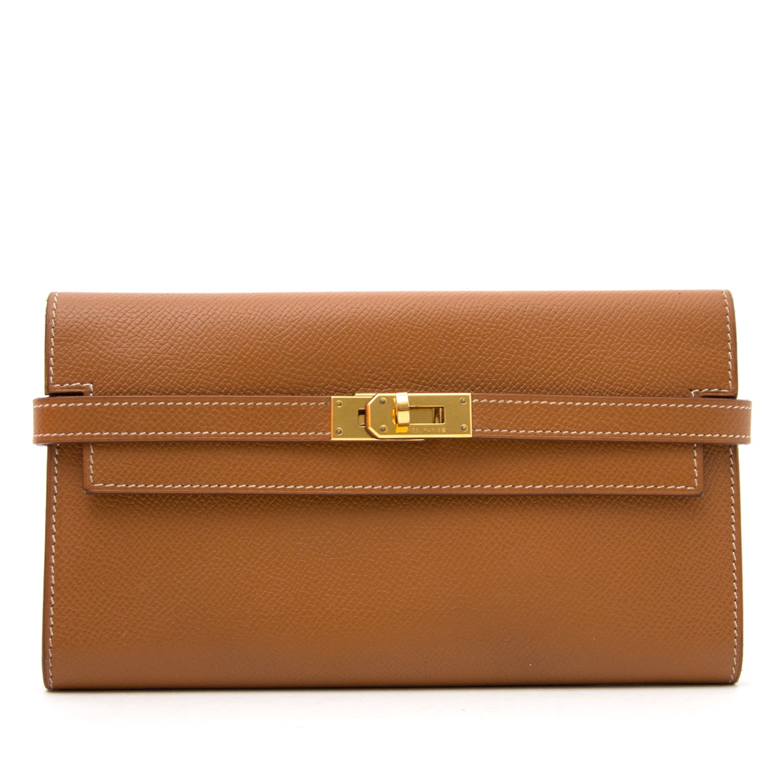Hermès Gold Epsom Kelly Wallet