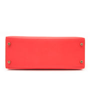 Buy your authentic Hermès Kelly 28 Rose Jaipur GHW at Labellov in Antwerp, Belgium