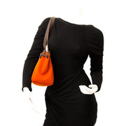 Hermes orange herbag cabas for the best price on Labellov, Antwerp. Worldwide shipping