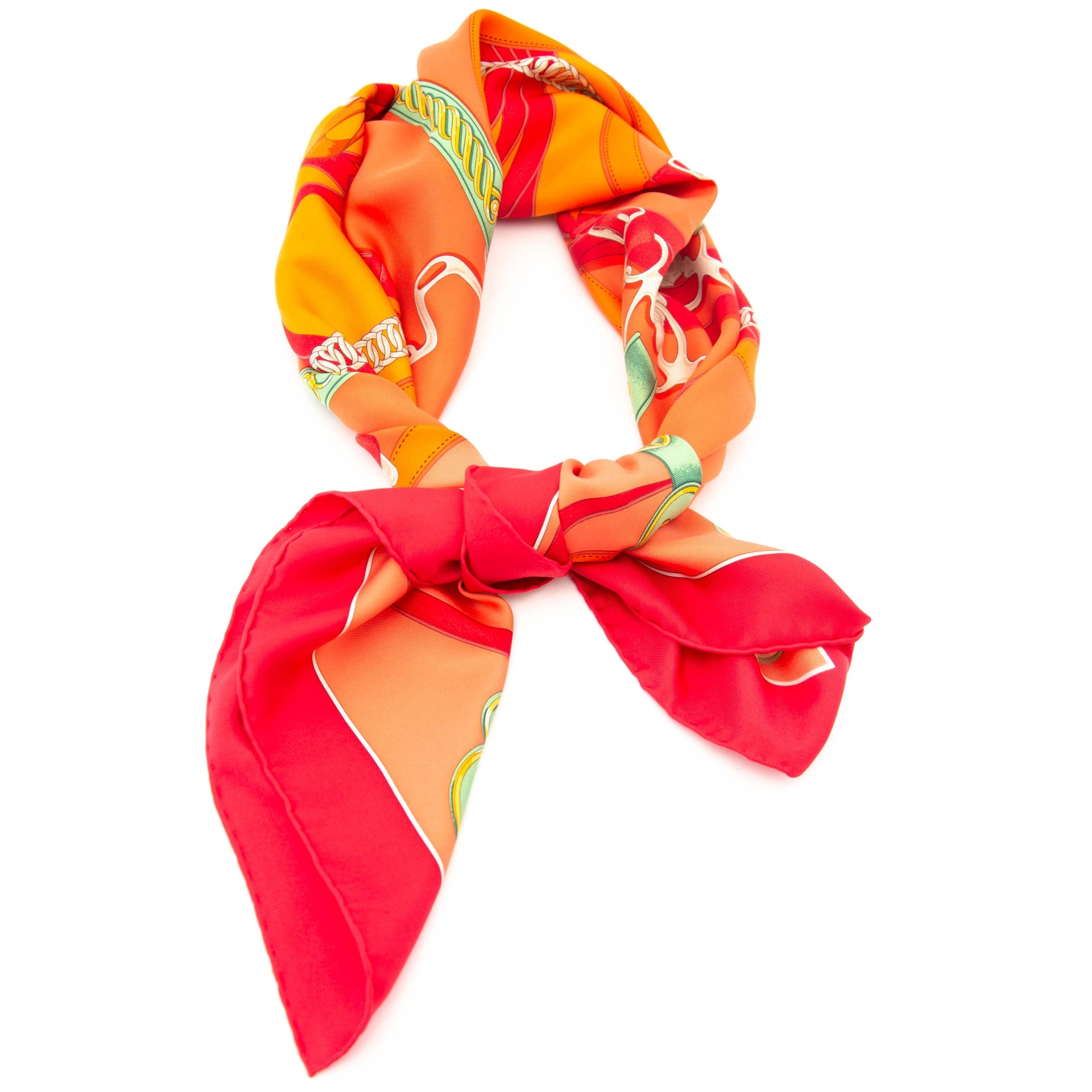 Hermès Carré Silk Scarf 'La Promenade Du Matin'