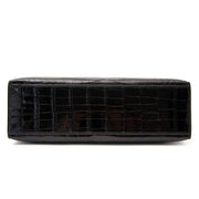Hermès Kelly Mini Pochette Shiny Alligator Black GHW
