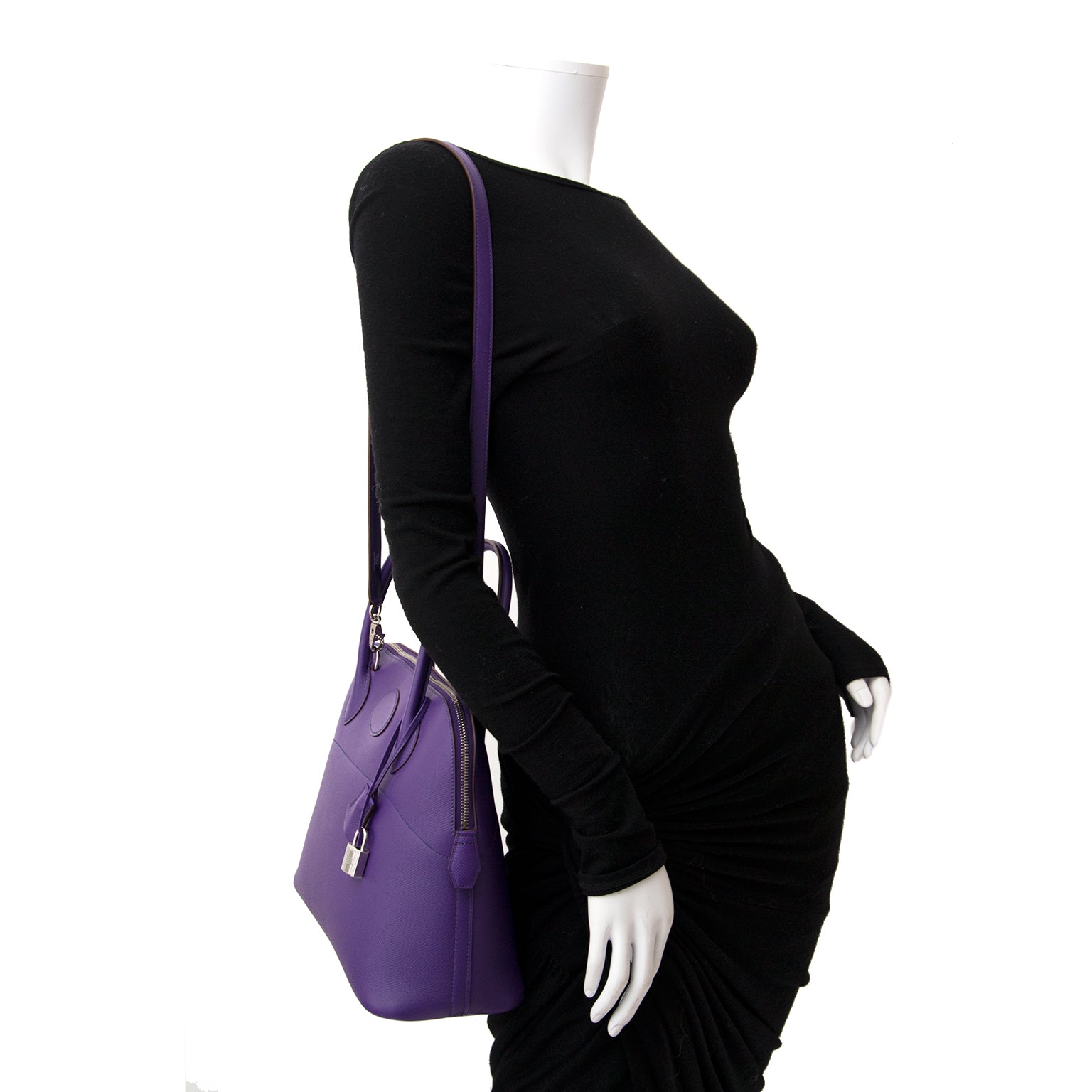 acheter comme neuf sac a main Hermès Bolide 31 Epsom Crocus
