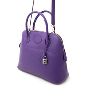 achter en ligne seconde main sac a main Hermès Bolide 31 Epsom Crocus