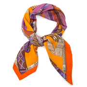 Hermès Cashmere Scarf 'Ceinture et Lions'