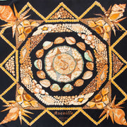 hermes carre de soie rocaille sea shells scarf now for sale at labellov vintage fashion webshop belgium