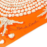 Hermes Silk Scarf Foulard Carre 'Rêve de corail' Hermes silk scarf 'Rêve de corail' veilig online kopen shop safe online webshop secondhand