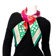 Buy your Hermès Silk Carré Scarf 'Roseraie' for the best price and with worldwide shipping