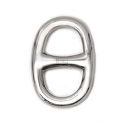 Hermes Palladium Chaine d'Ancre Scarf Ring koop veilig online tegen de bestes prijs