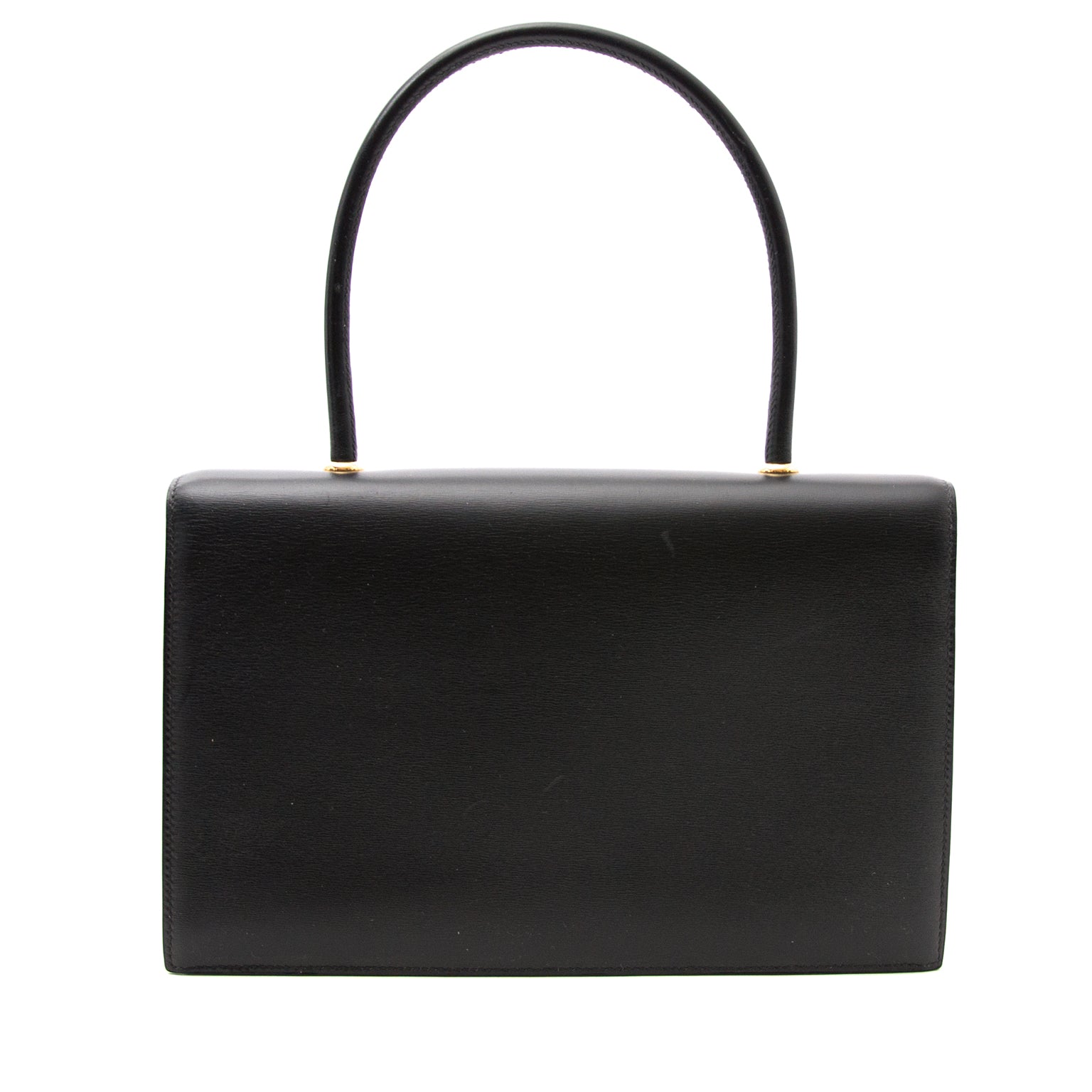 koop en verkoop hermes vintage zwarte schouder tas online bij labellov.com