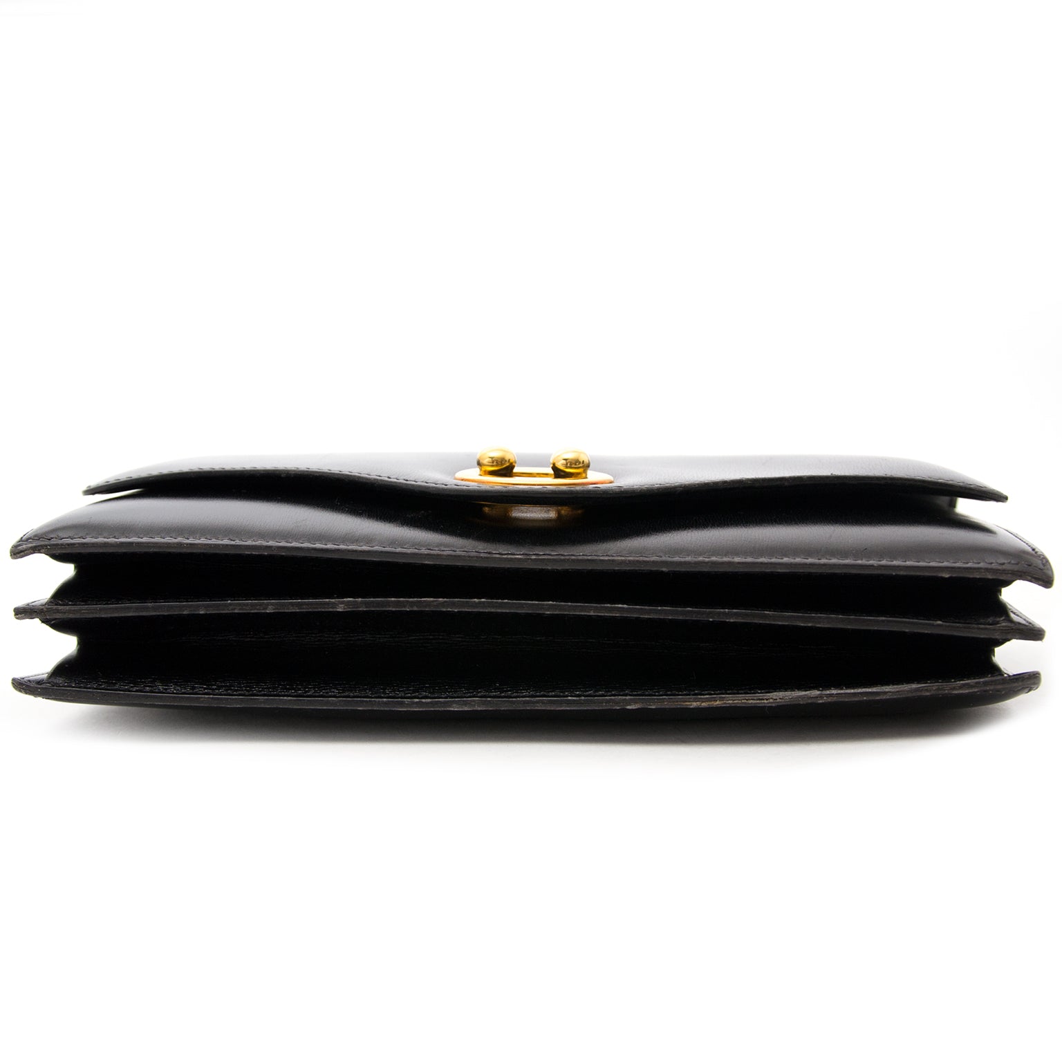 Hermès Black collector "bouttonière" bag