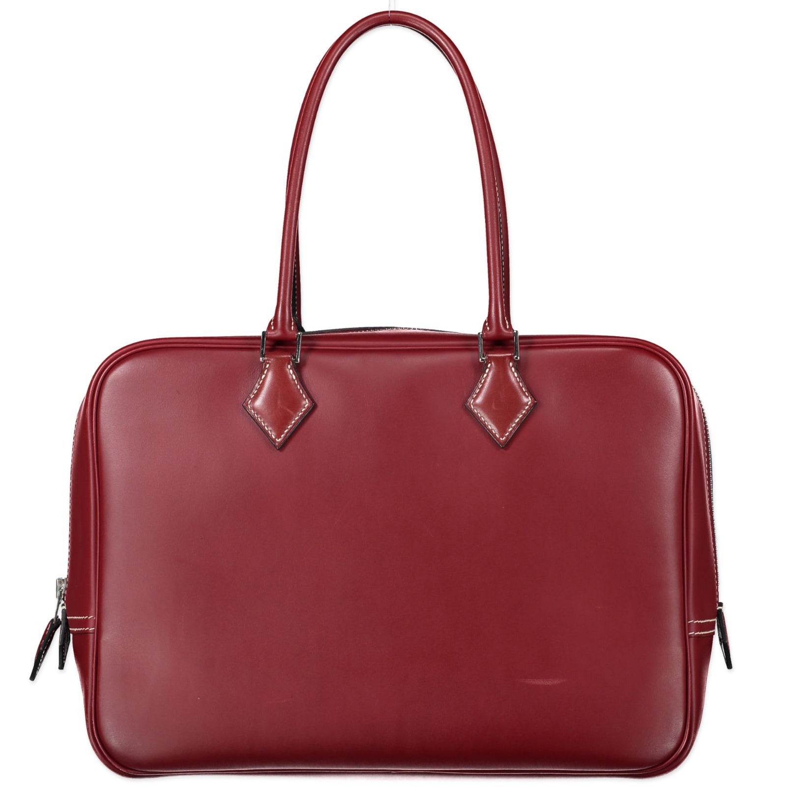 Hermès Burgundy Porte-Documents Plume Doc II