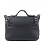 2022 Hermès 24/24 21 Multicolor Bleu Nuit Swift Permabrass Limited Edition