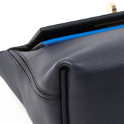 Hermès 24/24 21 Multicolor Bleu Nuit Swift Permabrass Limited Edition