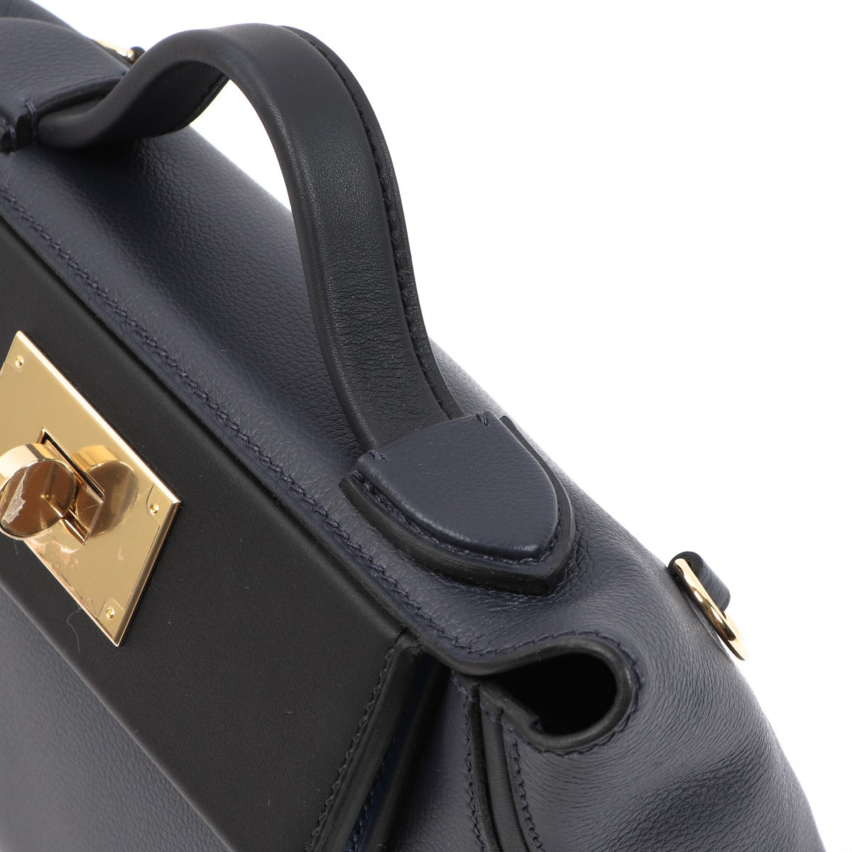 2022 Hermès 24/24 21 Multicolor Bleu Nuit Swift Permabrass Limited Edition