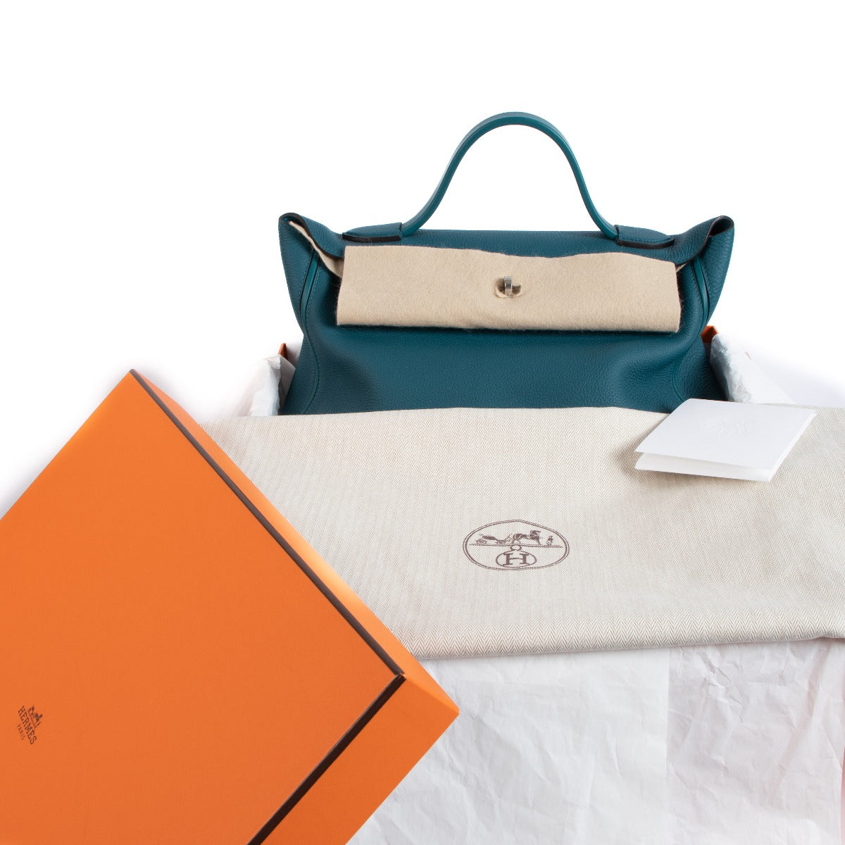 Hermès 24/24 35 Vert Bosphore Togo