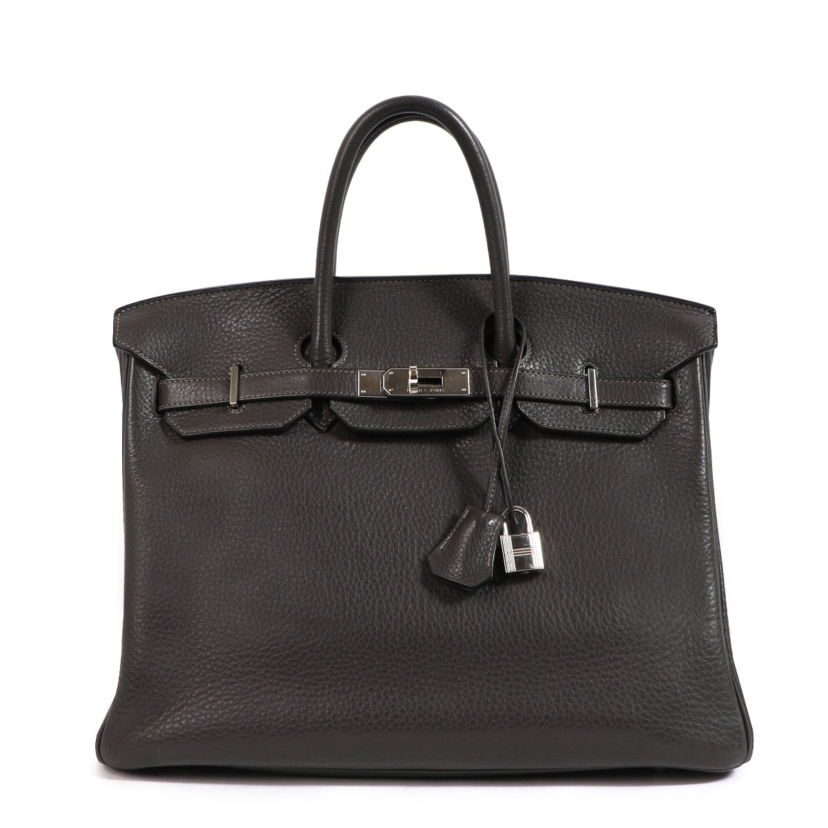 Hermès Birkin 35 Graphite Clemence Palladium Hardware