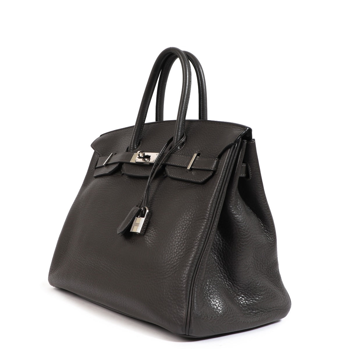 Hermès Birkin 35 Graphite Clemence Palladium Hardware