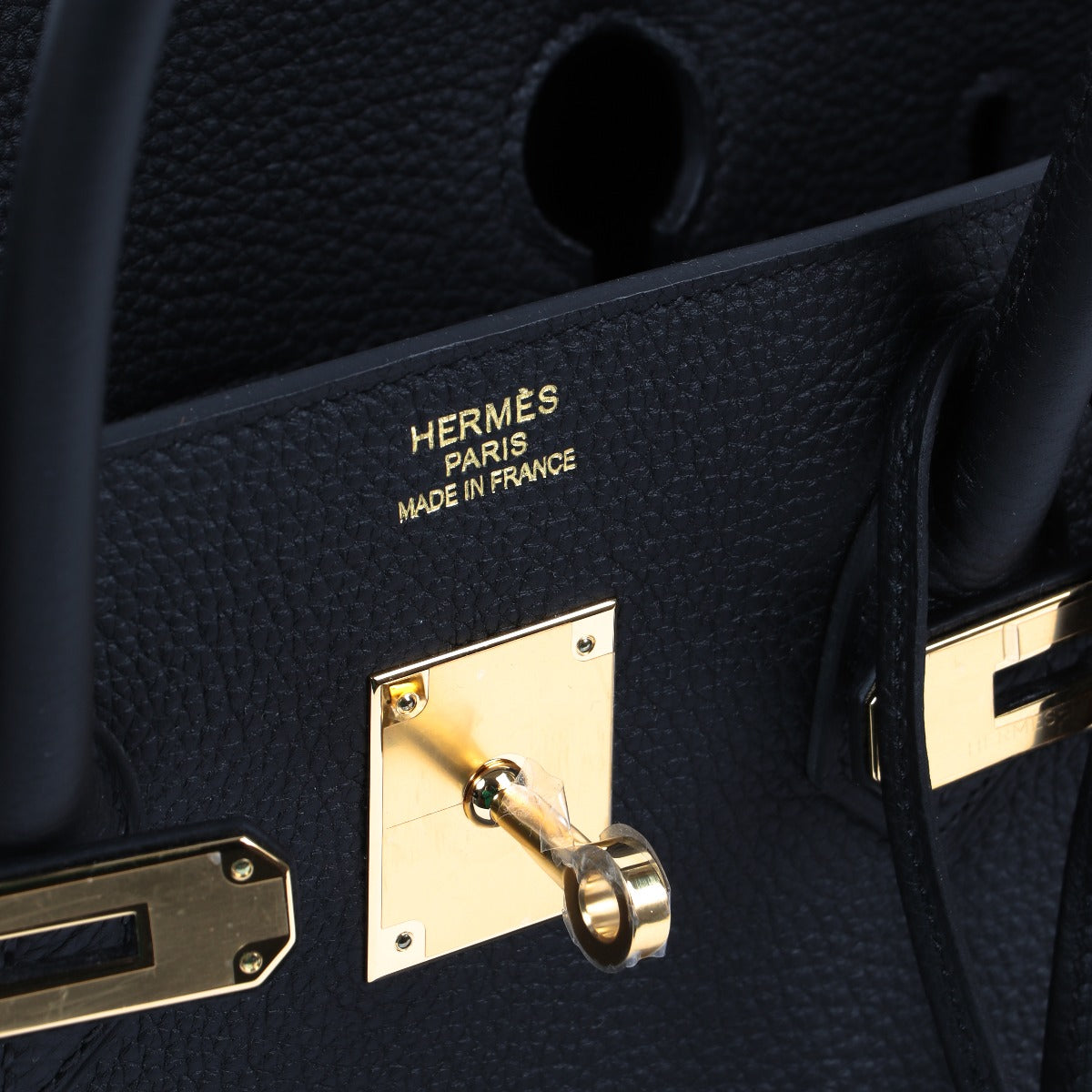 hermes birkin 35 logo stamp detail