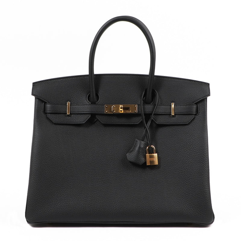 Hermès Birkin 35 Black Togo GHW