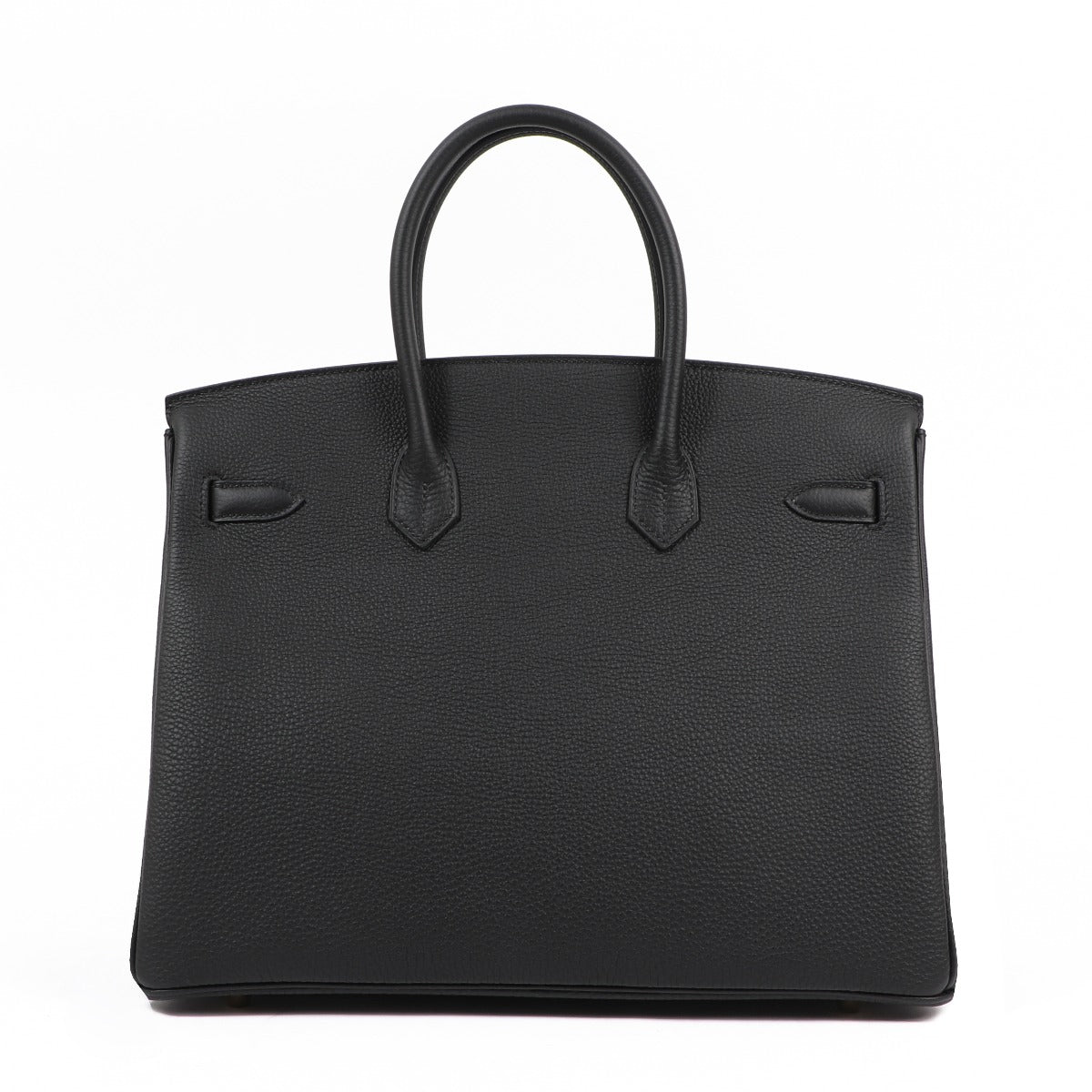 Buy authentic second hand luxury designer Hermes Birkin bag black togo on Labellov.com