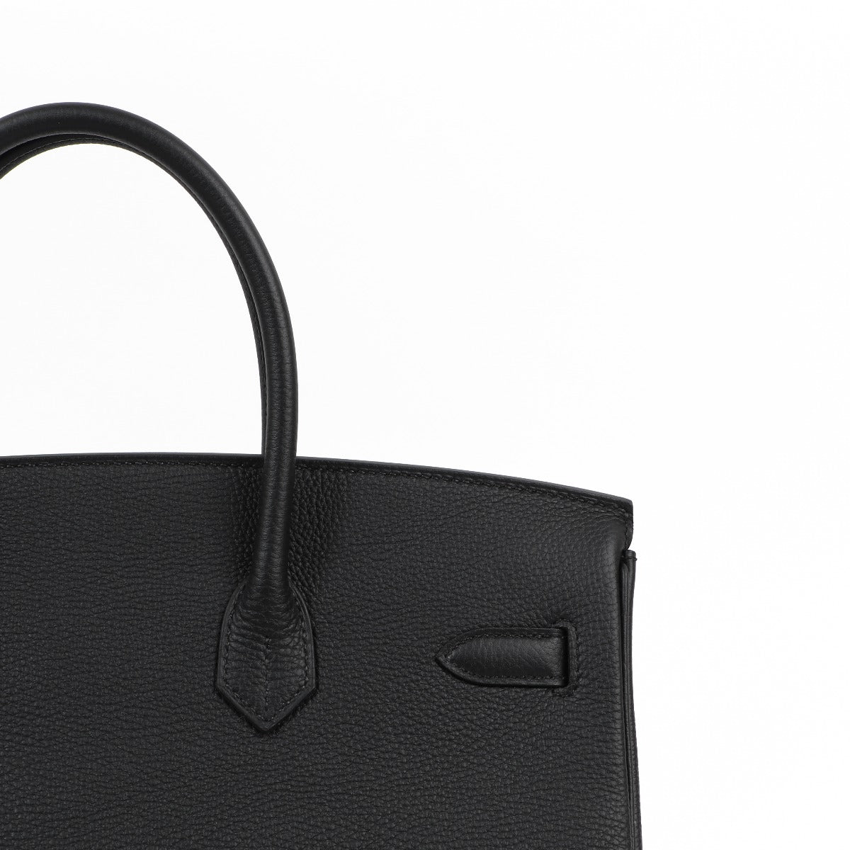 Buy authentic second hand luxury designer Hermes Birkin bag black togo on Labellov.com