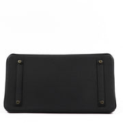 Buy authentic second hand luxury designer Hermes Birkin bag black togo on Labellov.com