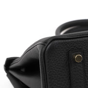 Buy authentic second hand luxury designer Hermes Birkin bag black togo on Labellov.com