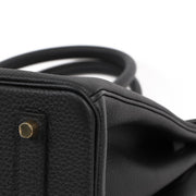 Buy authentic second hand luxury designer Hermes Birkin bag black togo on Labellov.com