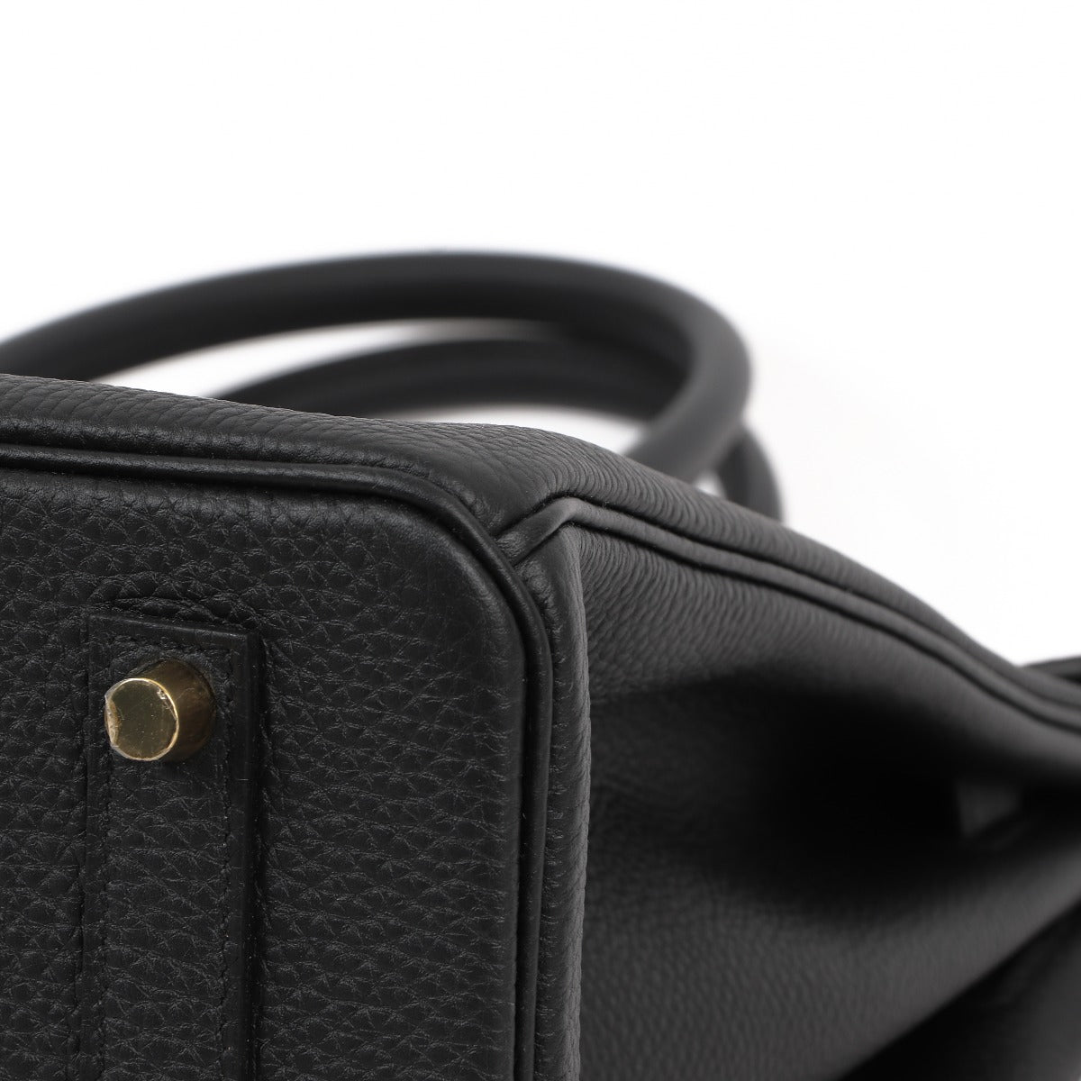 Buy authentic second hand luxury designer Hermes Birkin bag black togo on Labellov.com