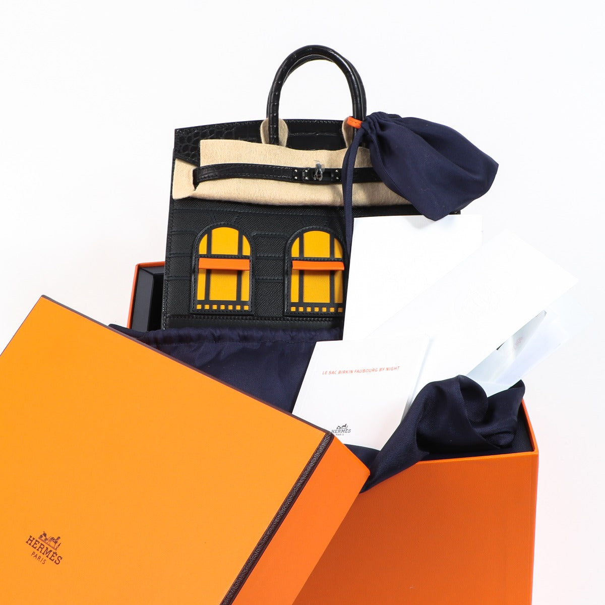 Hermès Birkin 20 Faubourg Midnight