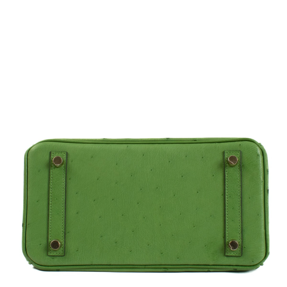 Hermès Birkin 25 Vert Yucca Autruche GHW
