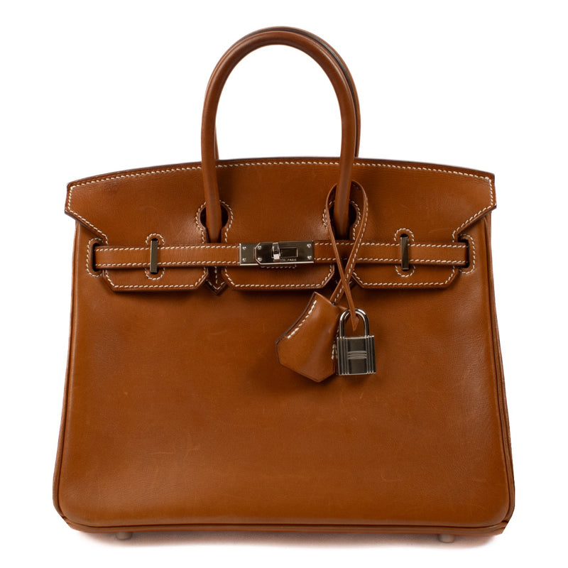 Hermès Birkin 25 Barenia Fauve PHW