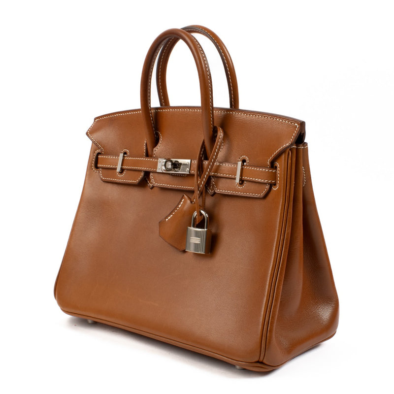 Shop authentic second hand Hermès Birkin 25 Barenia on www.labellov.com