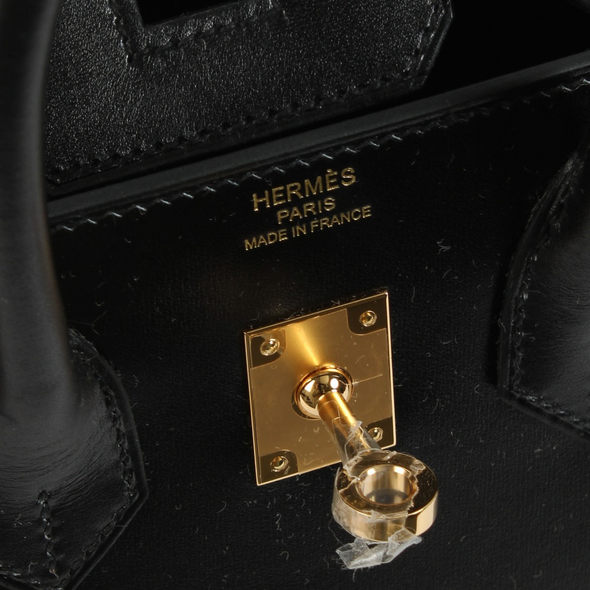 Hermès Birkin 25 Noir Box GHW