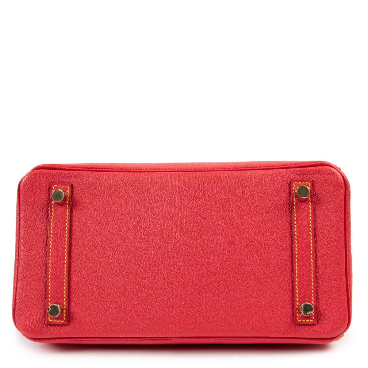 Hermès Birkin 25 Horseshoe Lime/Bougainvillier Chevre Mysore GHW