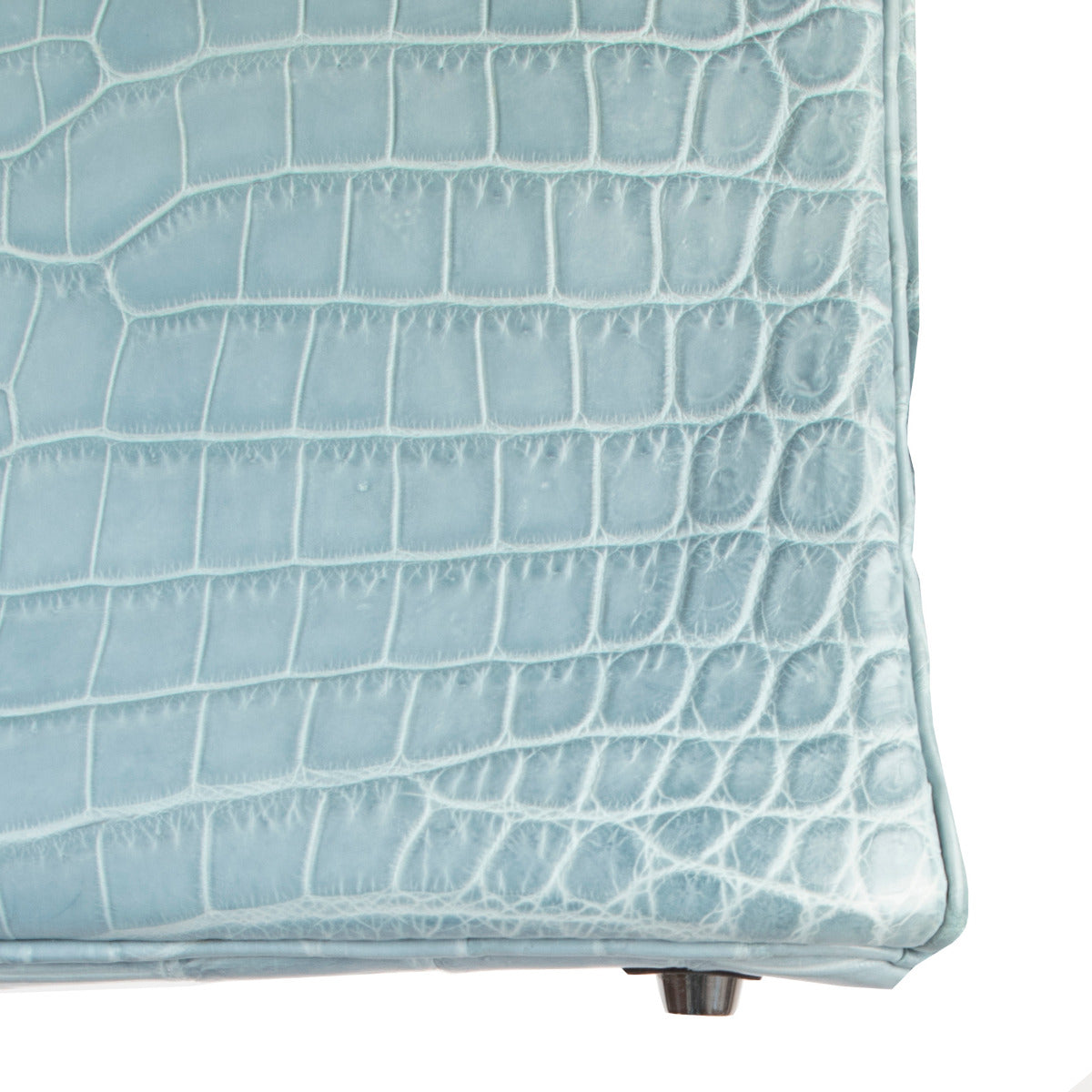 Hermès Birkin 30 Bleu Ciel Croco Niloticus PHW